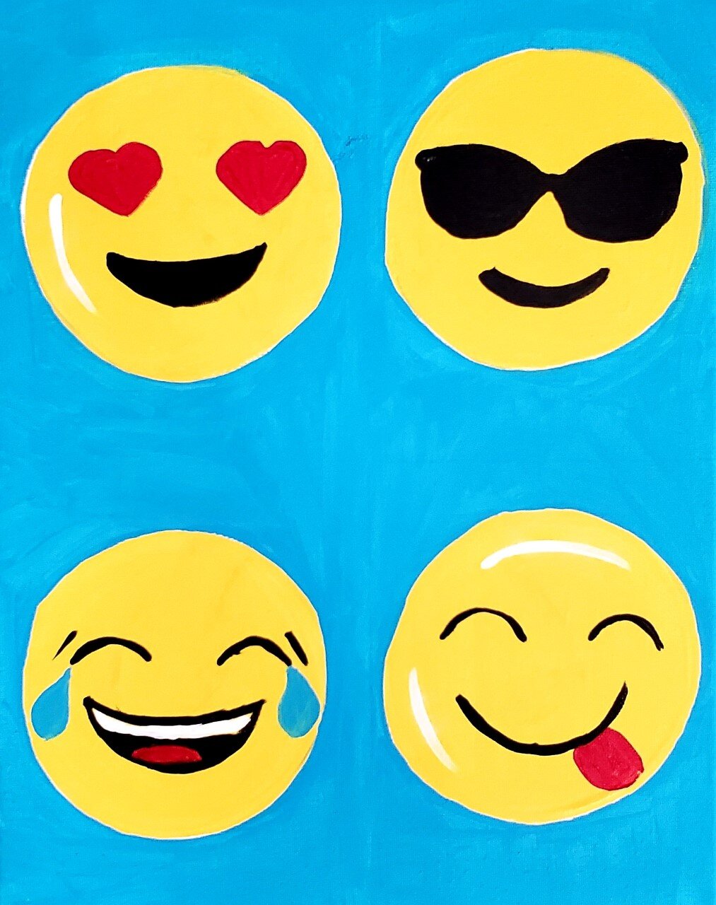 "Emoji" ArtKidsy Paint Kit