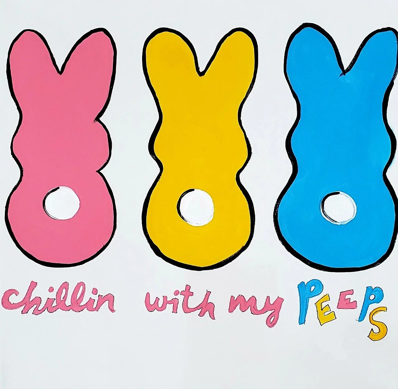 "My Peeps" ArtKidsy Paint Kit