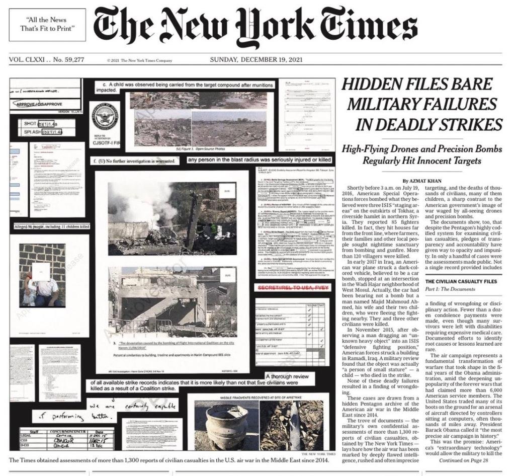 Azmat Khan and RCFP's Adam Marshall on "The Civilian Casualty Files"