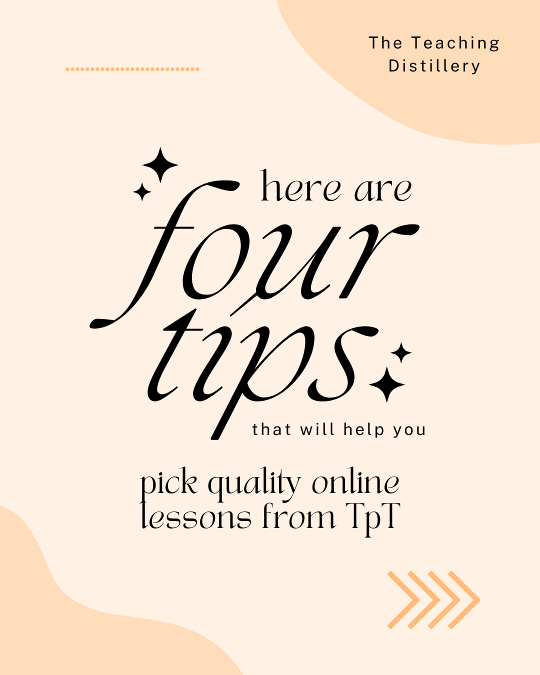 Four Tips on how to pick quality online lessons from TpT