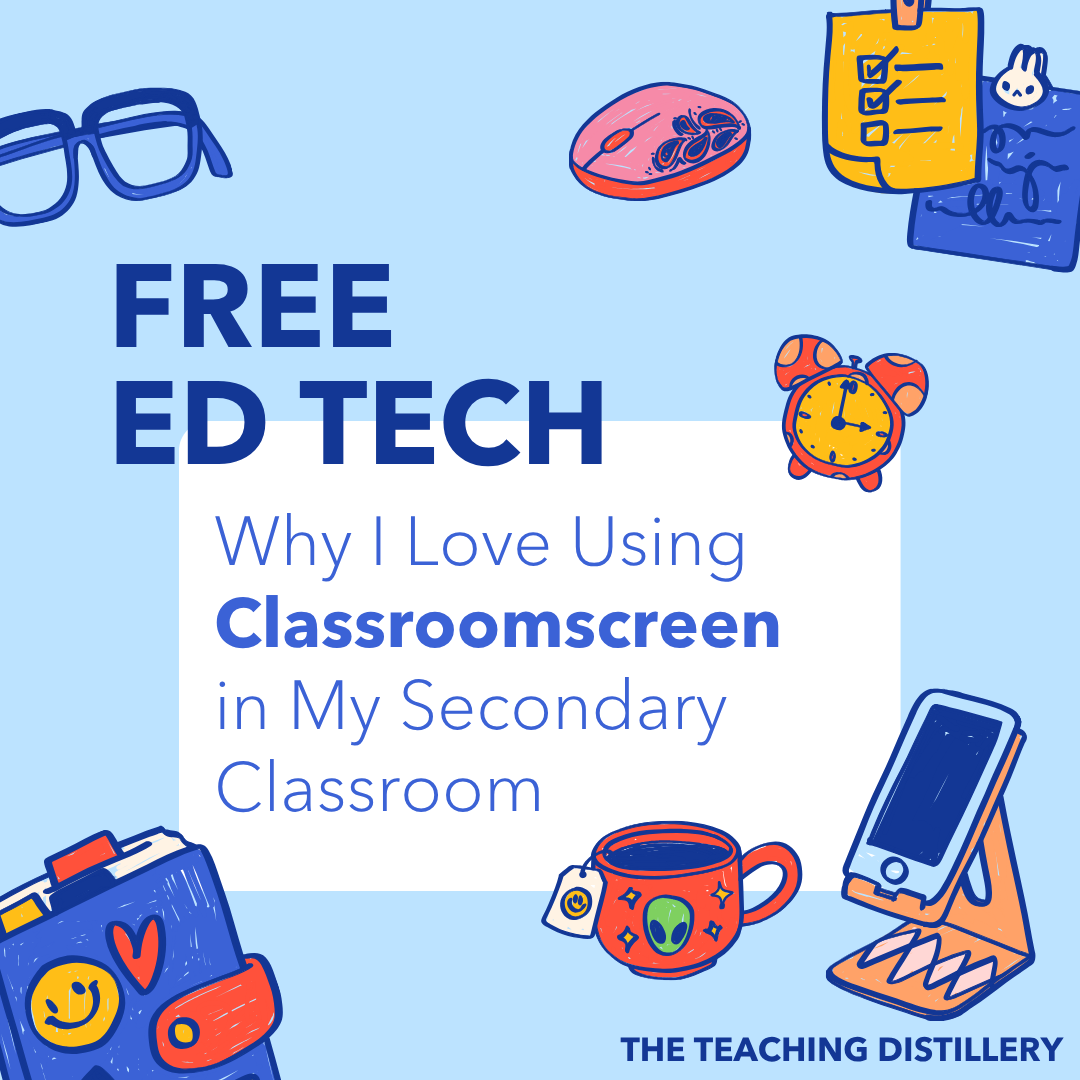 Why I Love Using Classroomscreen in My Secondary Classroom