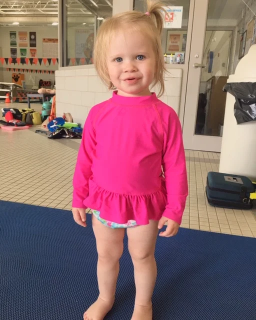 She's one *POOL* kid!
