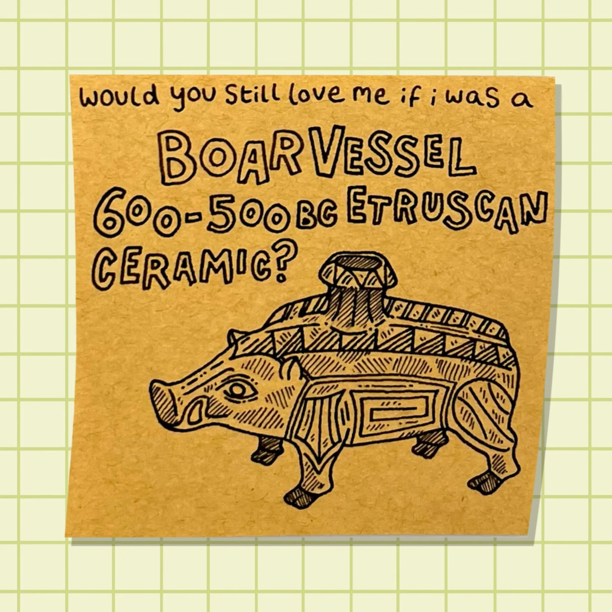 ‘WYSLMIIWA600-500BCEBC?’ - Post-It Page