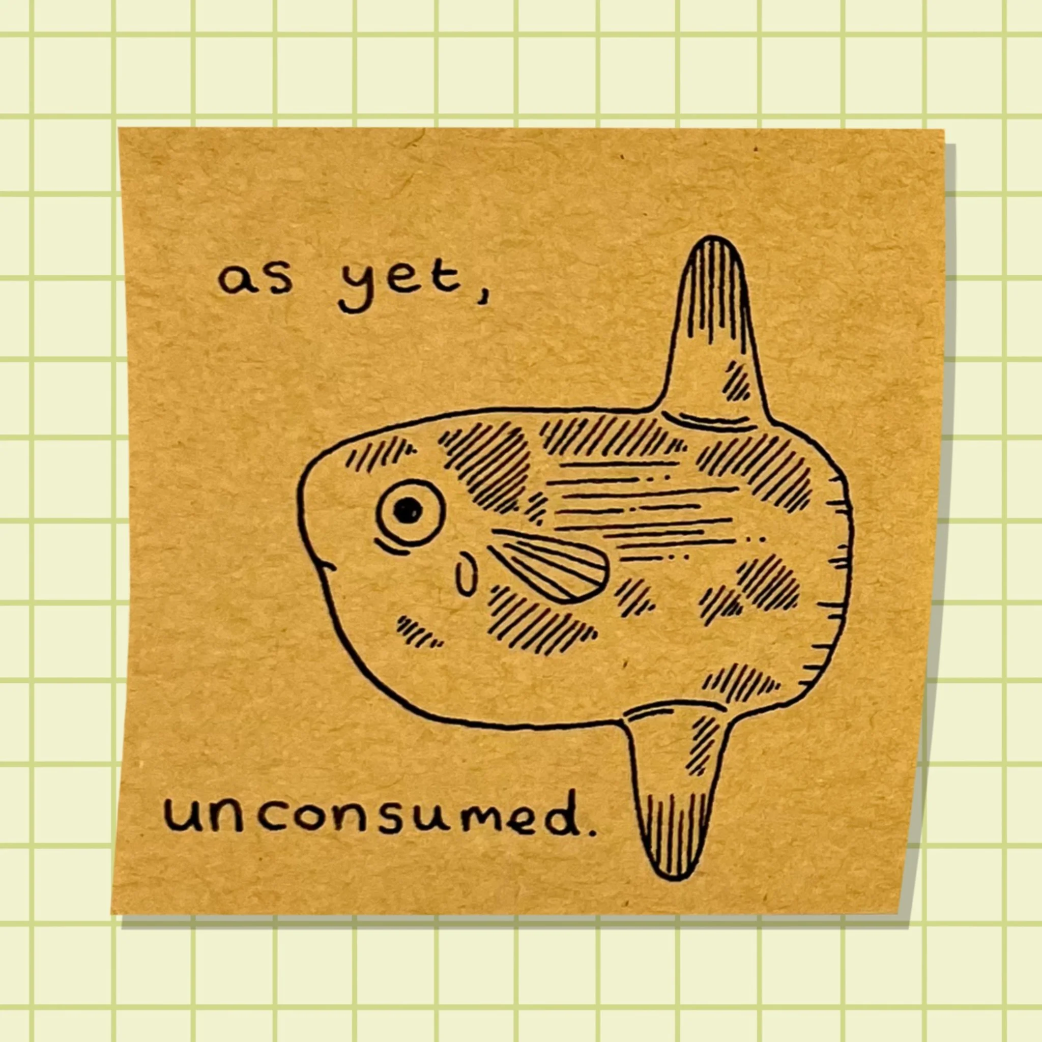 ‘Mola Mola’ - Post-It Page