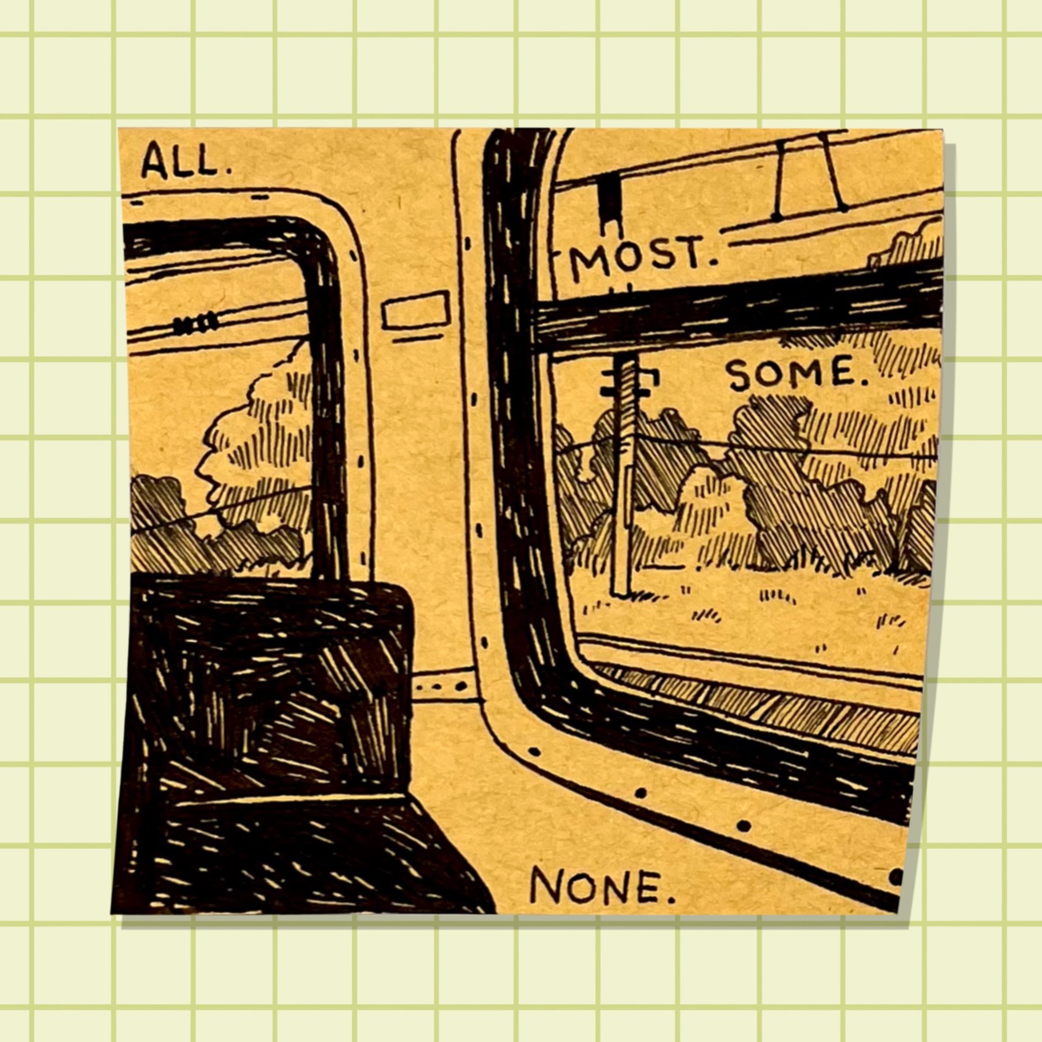‘Long Distance’ - Post-It Page