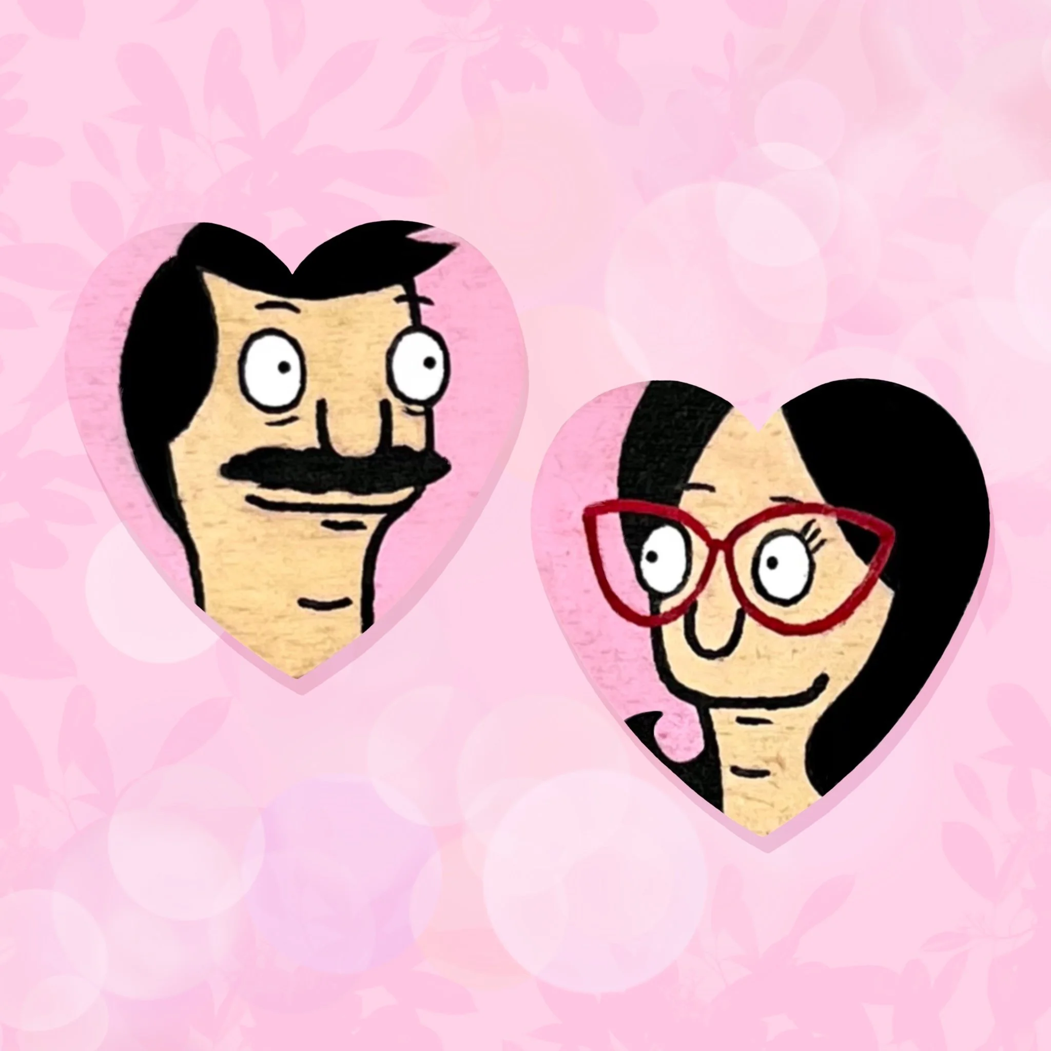 Bob & Linda - Pin/Brooch Set