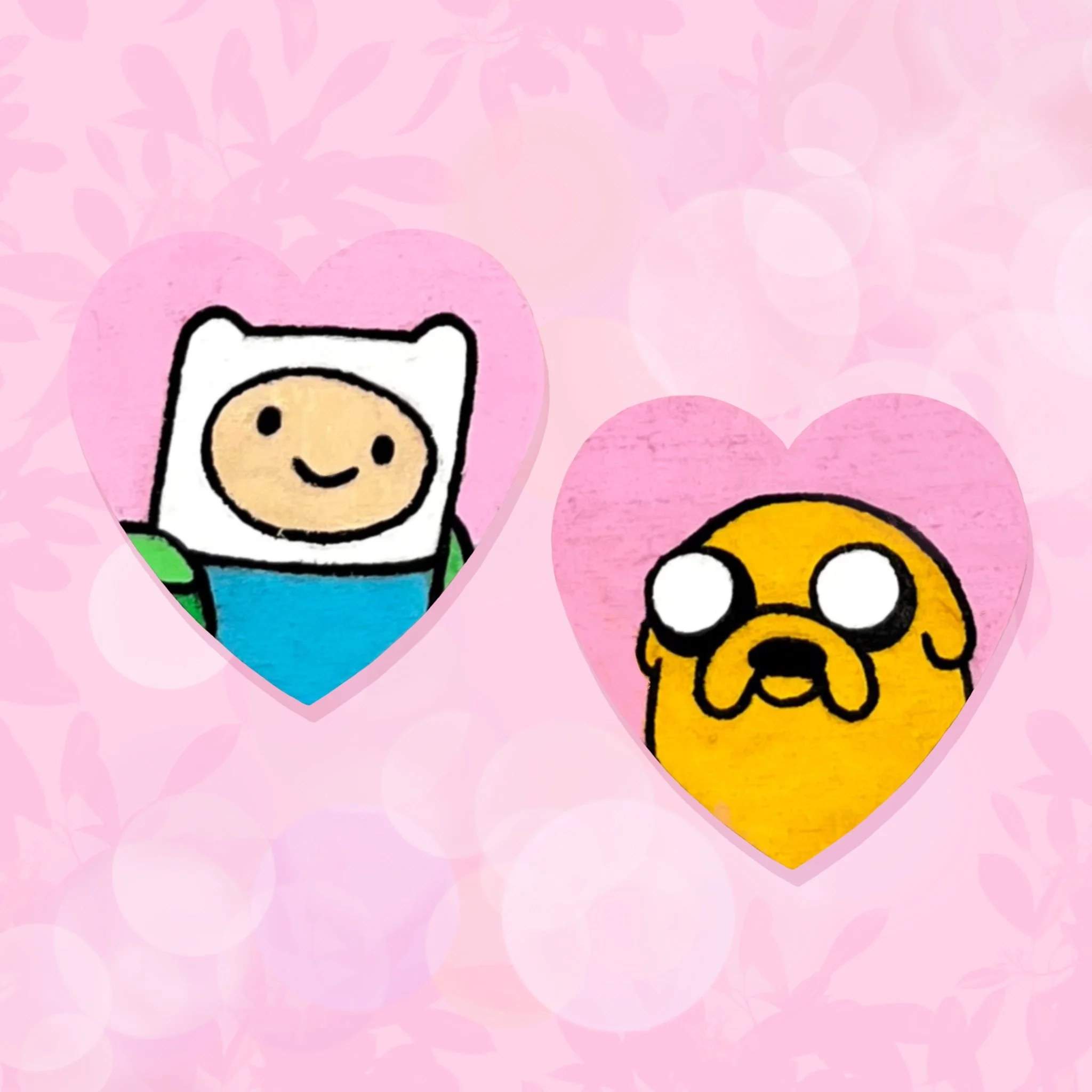Finn & Jake - Pin/Brooch Set