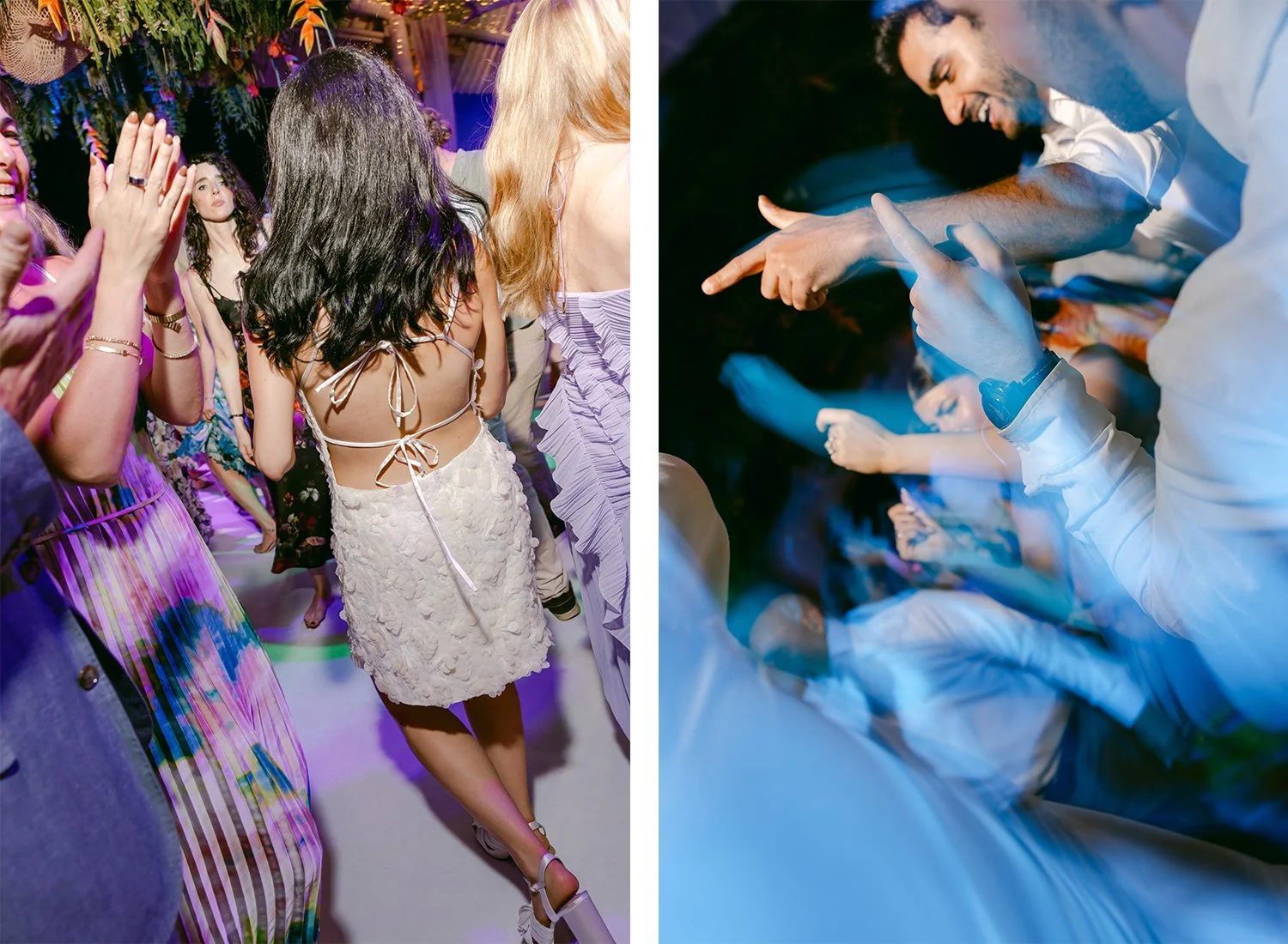 88 bride with new party night dress entering the party dancing.JPG
