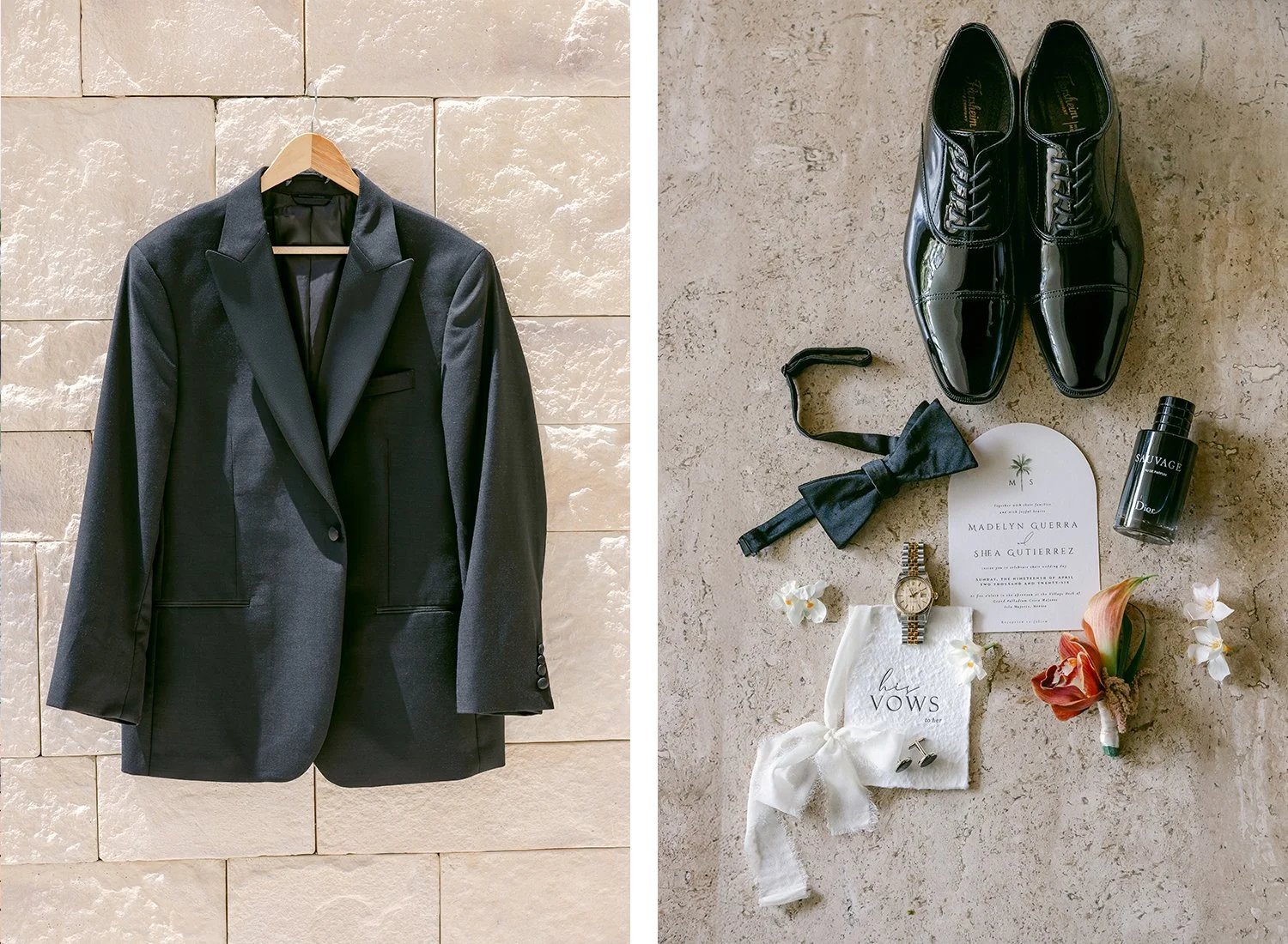 04 groom's suit and flatlay of groom's wedding accesories and shoes.JPG