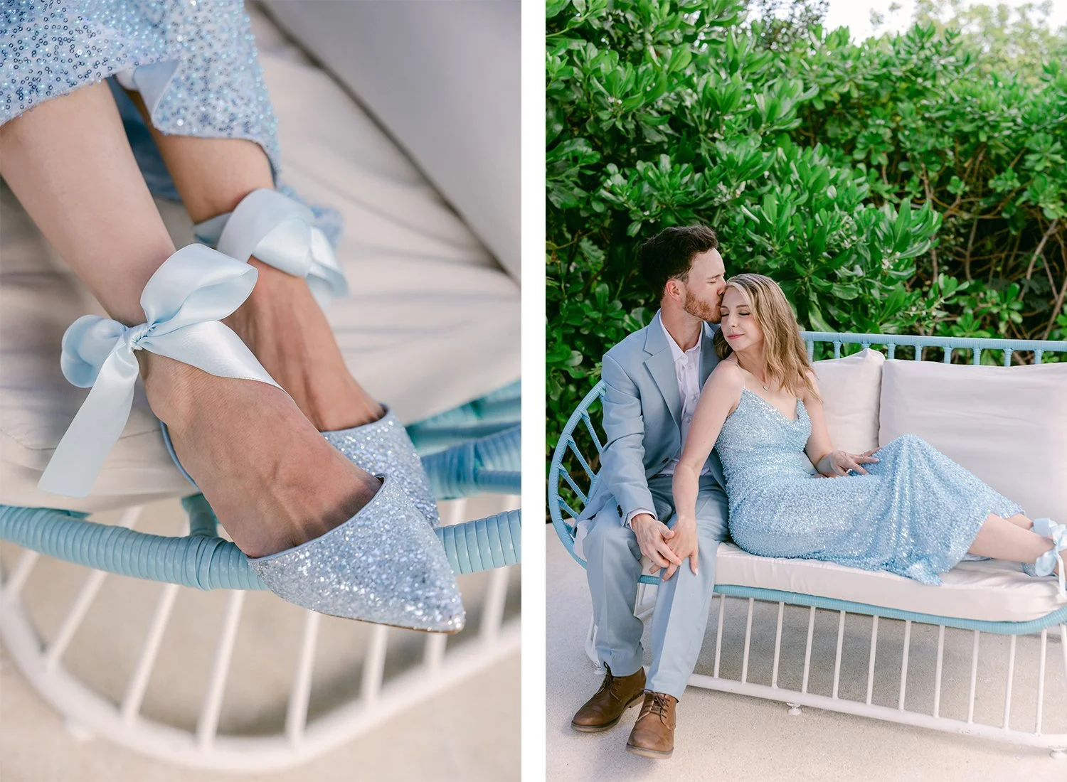 12 bride and groom resting sitting on a beach chair and kissing.JPG