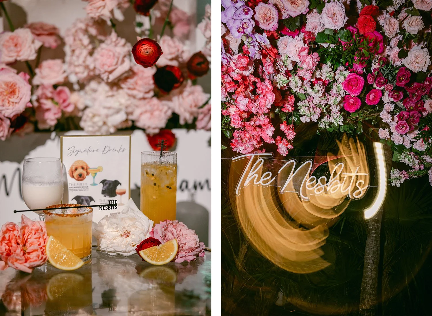 63 amazing decorations with neon lights and signs and wedding signature cocktails designs.JPG