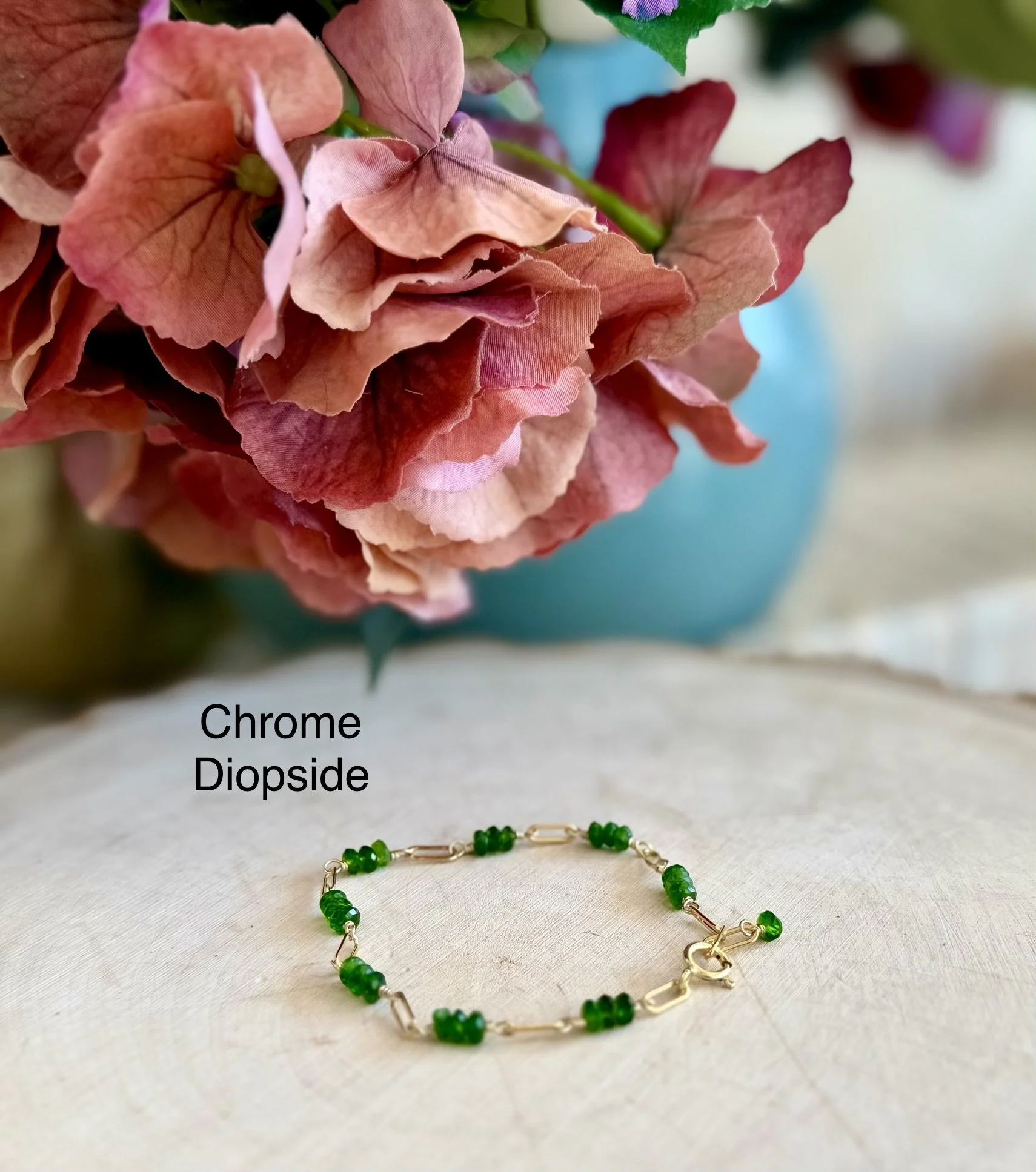 Mini gemmie stacker bracelets