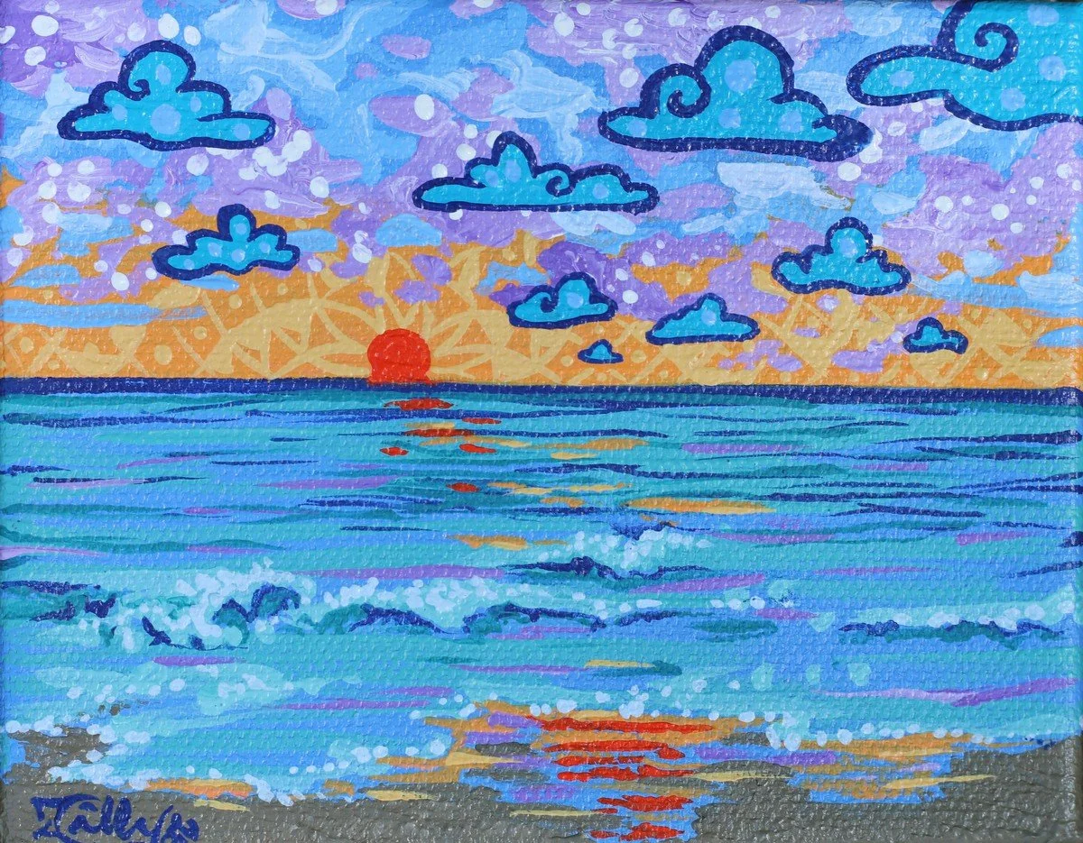 Sunset on the Shore