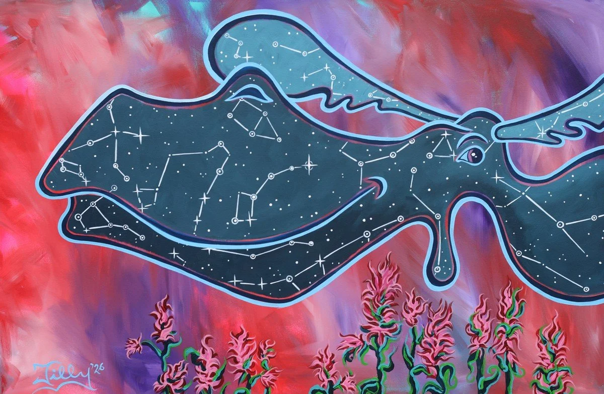 The Cutest Montana Moose | Original Painting