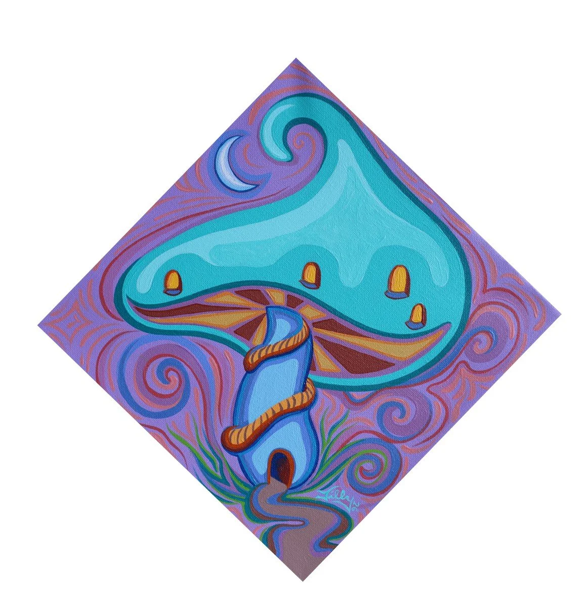 Shroom Home | Original Painting
