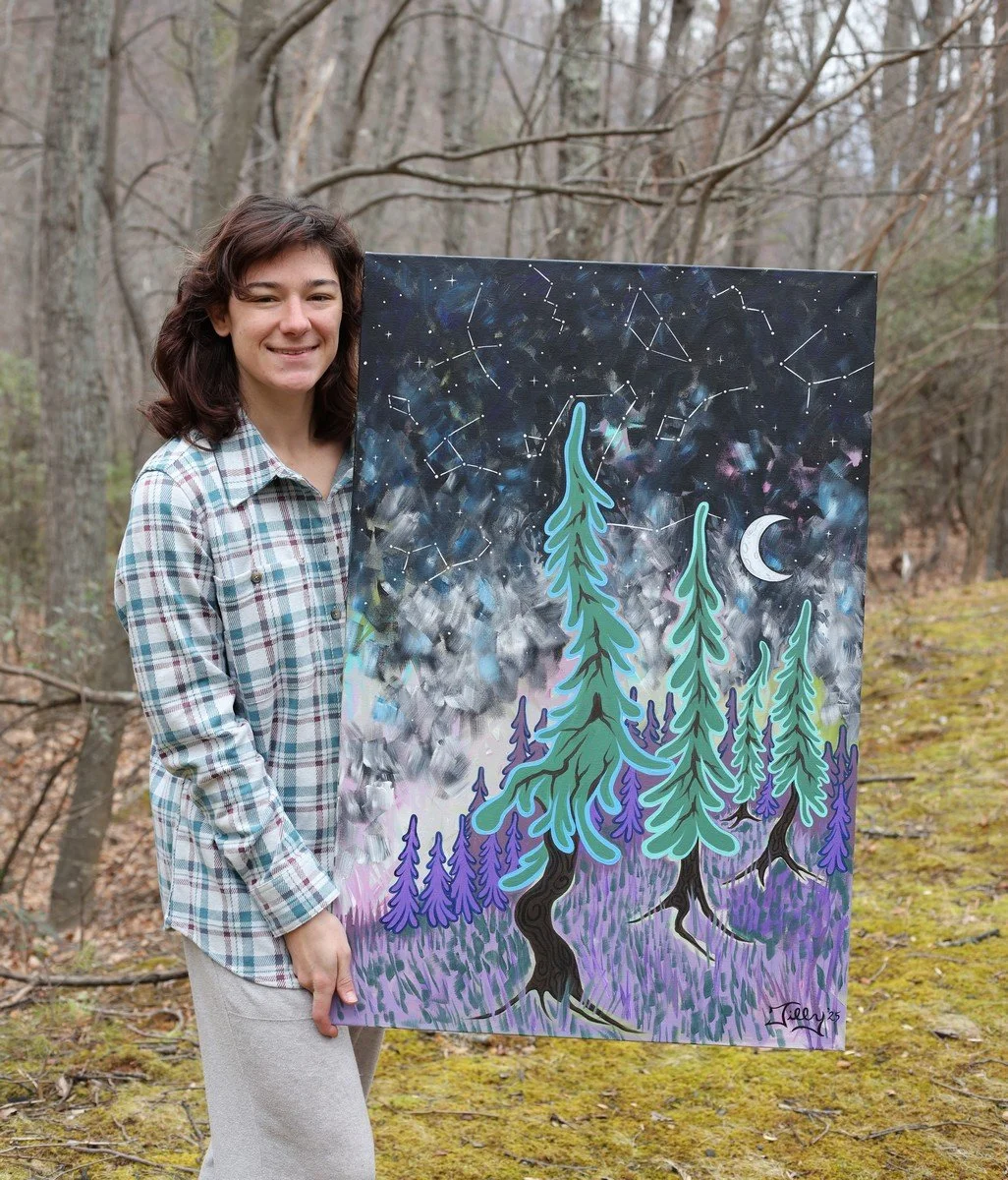 Looking Up II | Original Painting