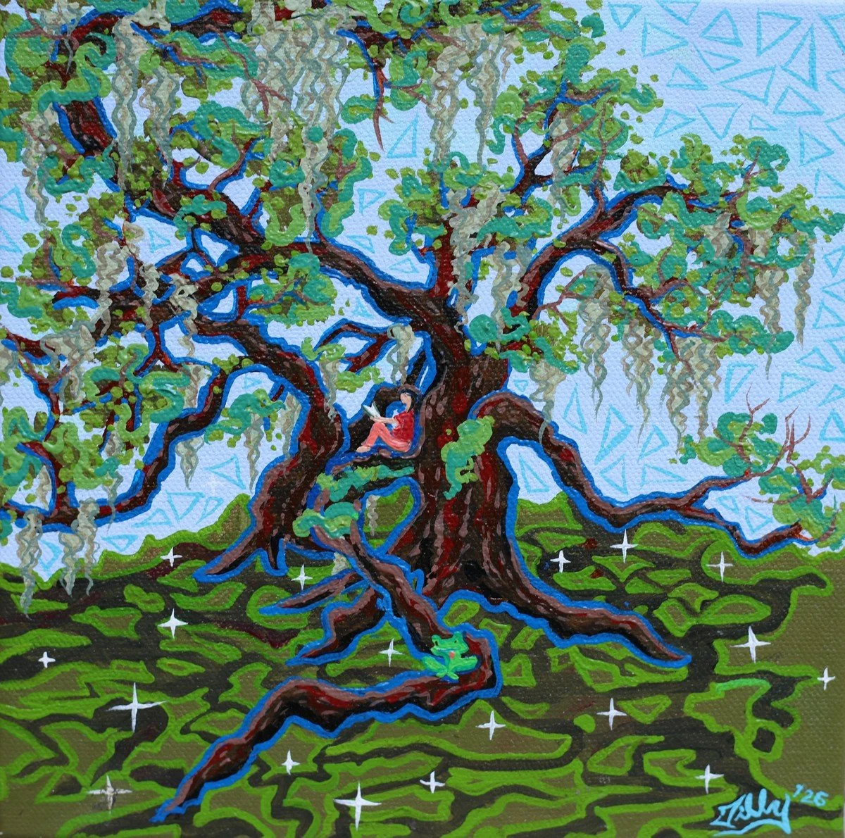 Woodland Tree Dweller | Original Painting