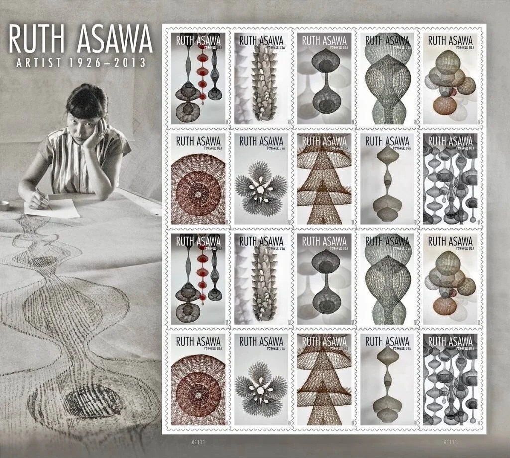 Commemorating Ruth Asawa by Artist Member, Lenore Chinn