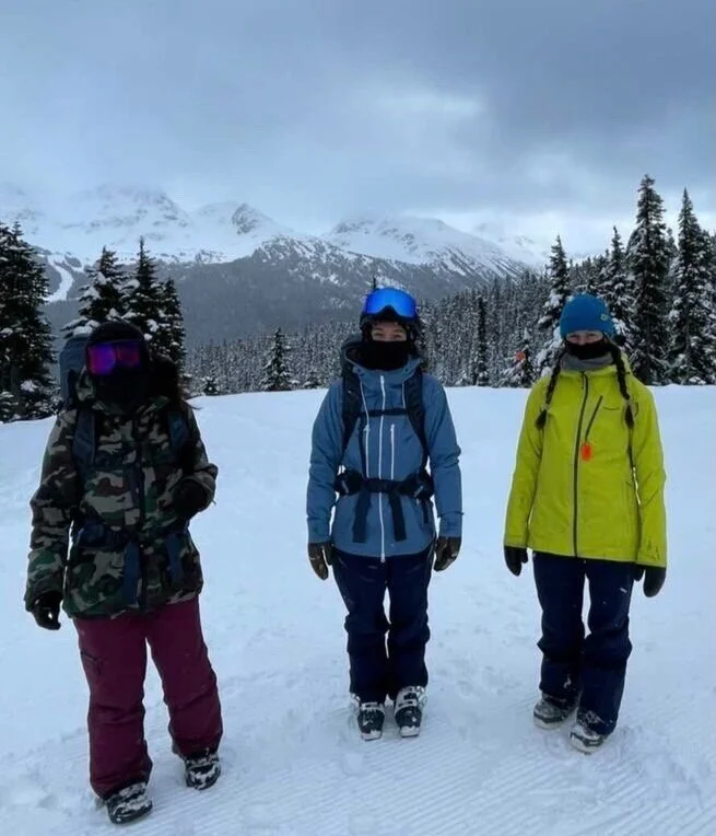 Chelsie McCutcheon (Wet’suwet’en), Myia Antone (Squamish), Sandy Ward (Lil̓wat),