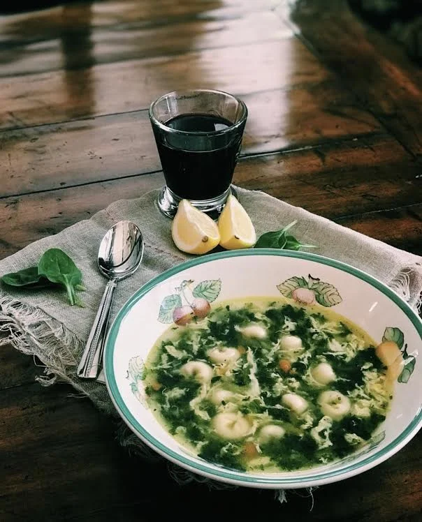Spinach Tortellini Soup
