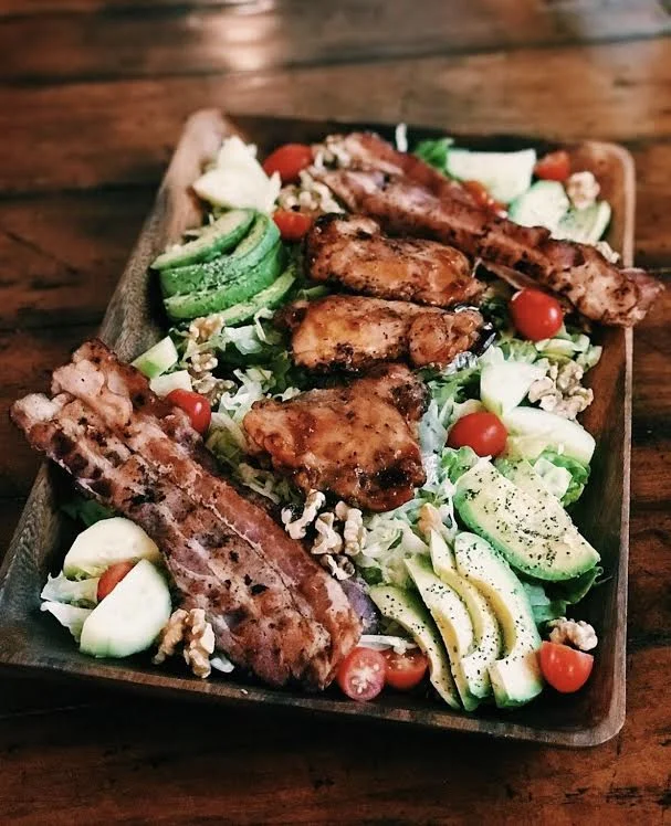 Cowboy Barbecue Chicken Salad