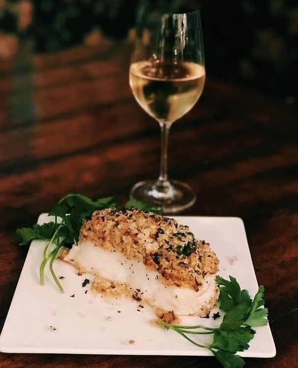 Panko Crusted Halibut