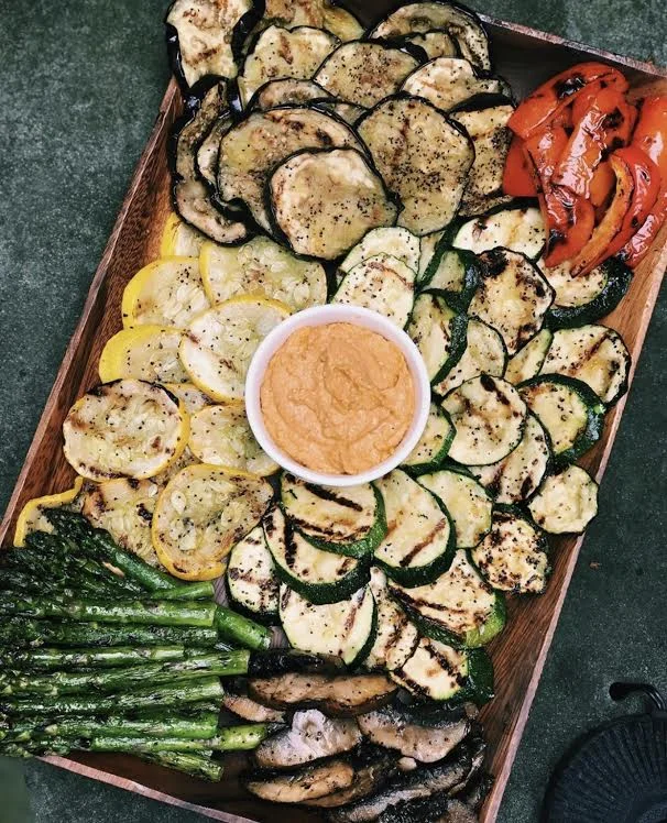 Grilled Vegetable Board