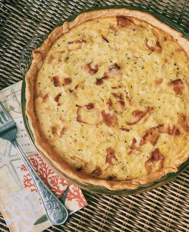 Bacon Ranch Quiche