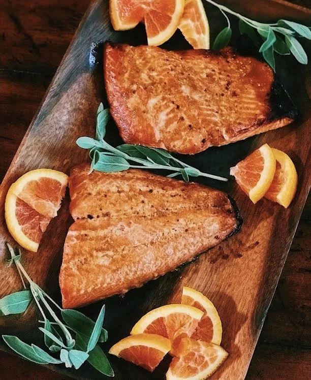 Sweet & Spicy Orange Salmon
