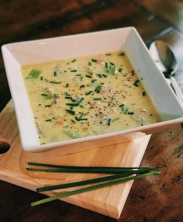 Bacon Zucchini Corn Chowder