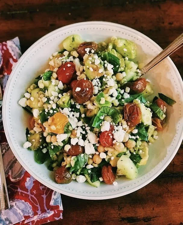 Summer Corn & Chickpea Salad