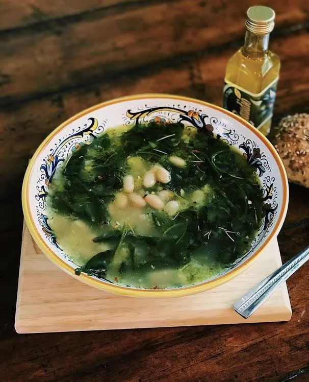White Bean Spinach Soup
