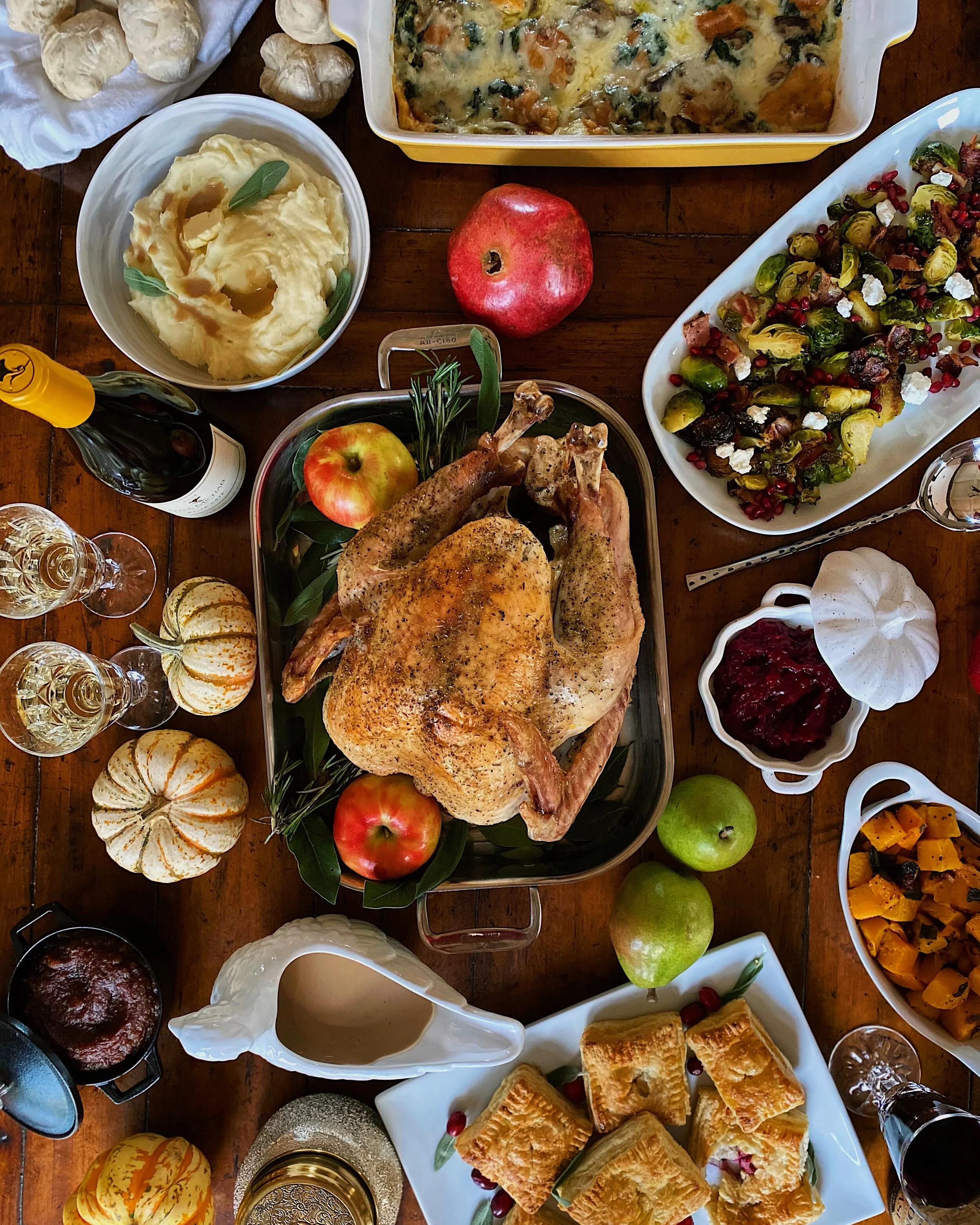 2020 thanksgiving menu