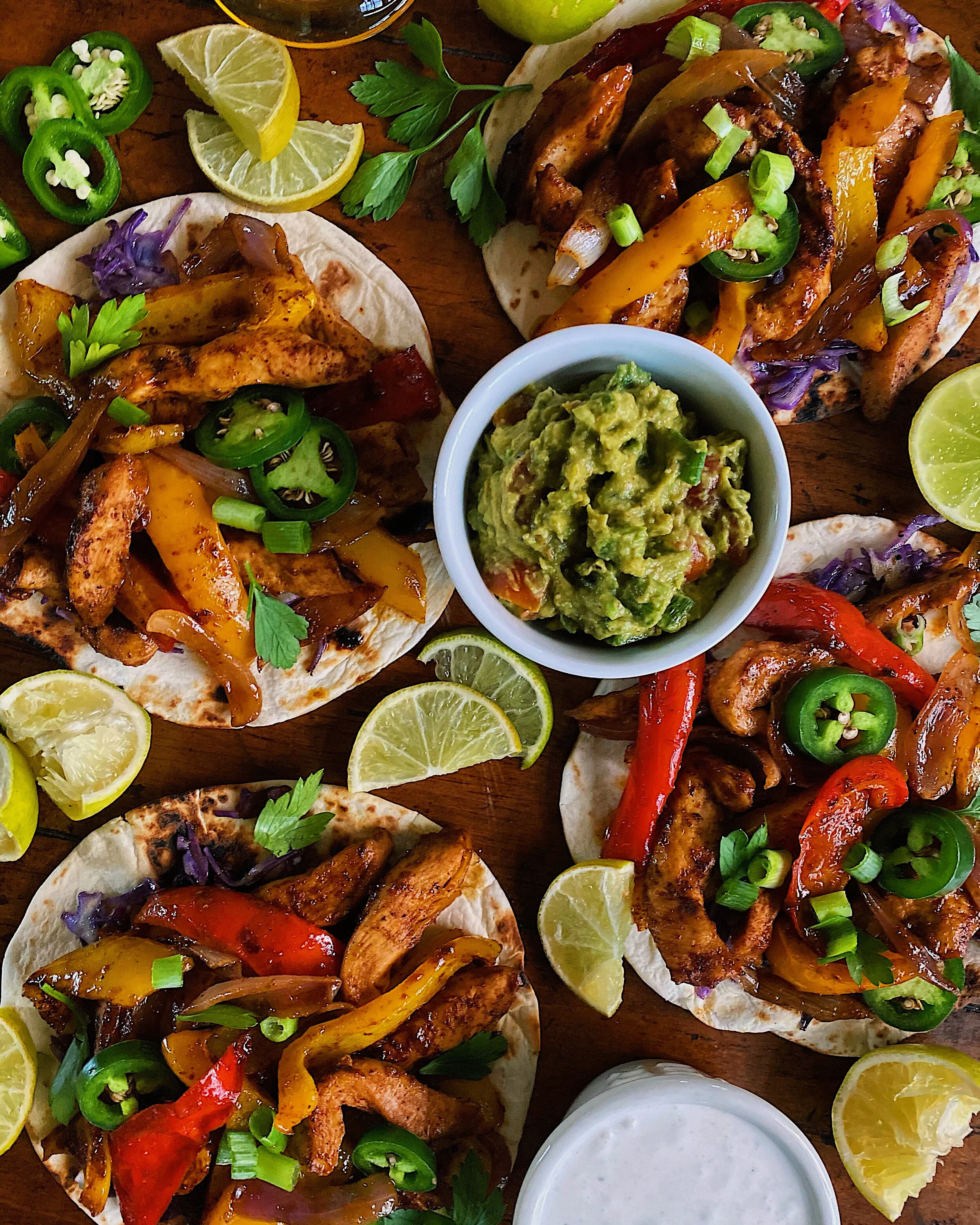 Spicy Chicken Fajitas