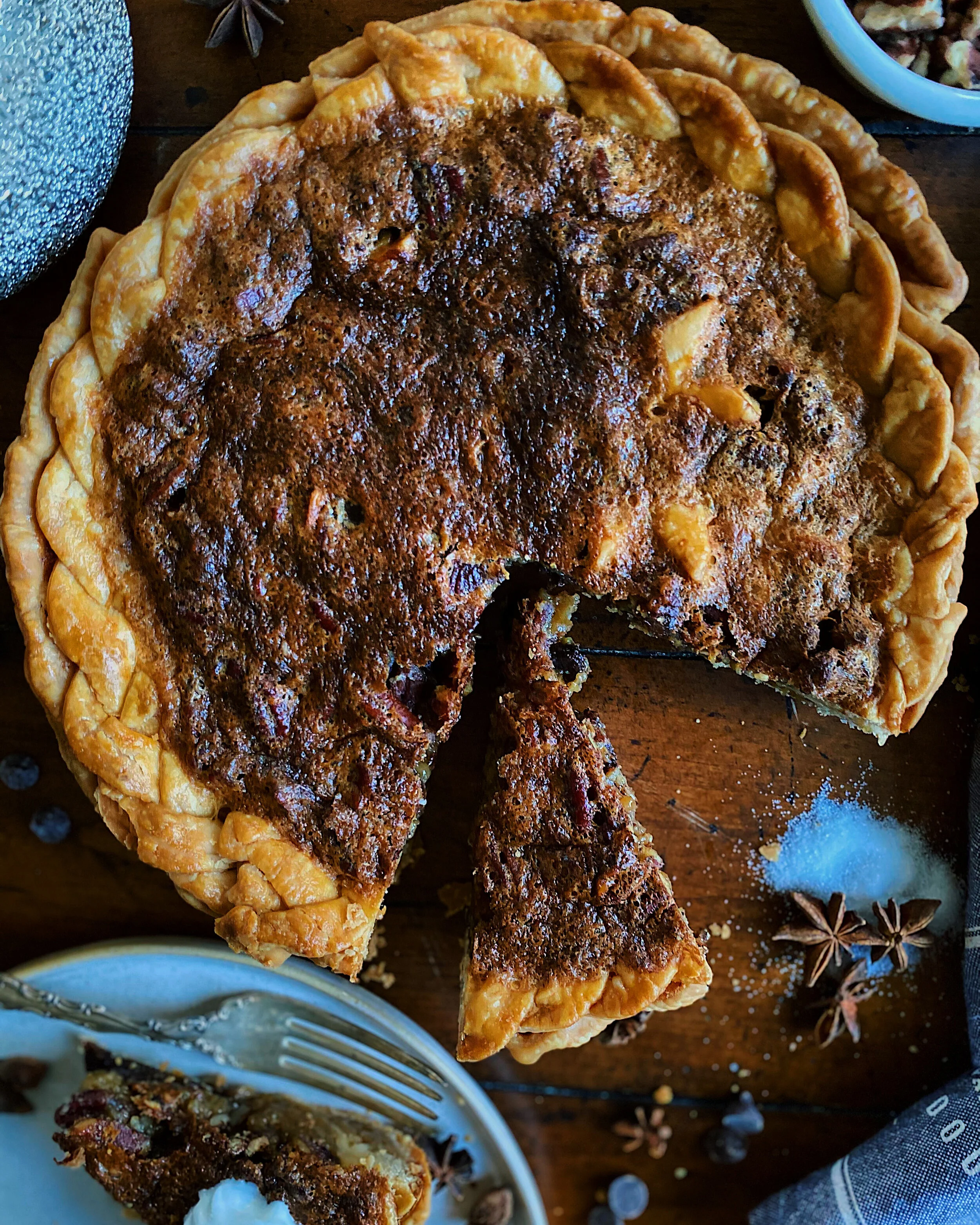 Bourbon Pecan Pie