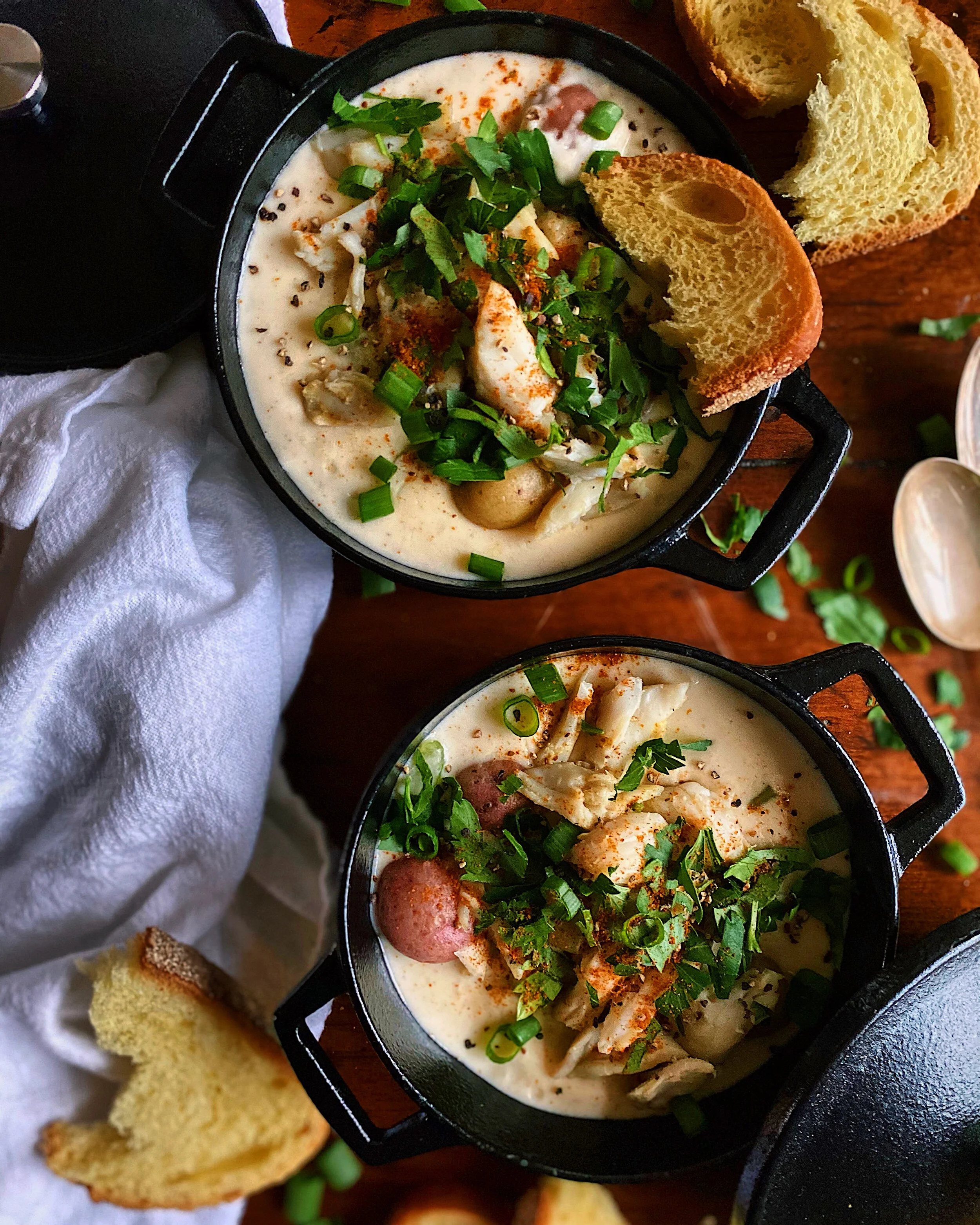 Maryland Cream of Crab Chowder