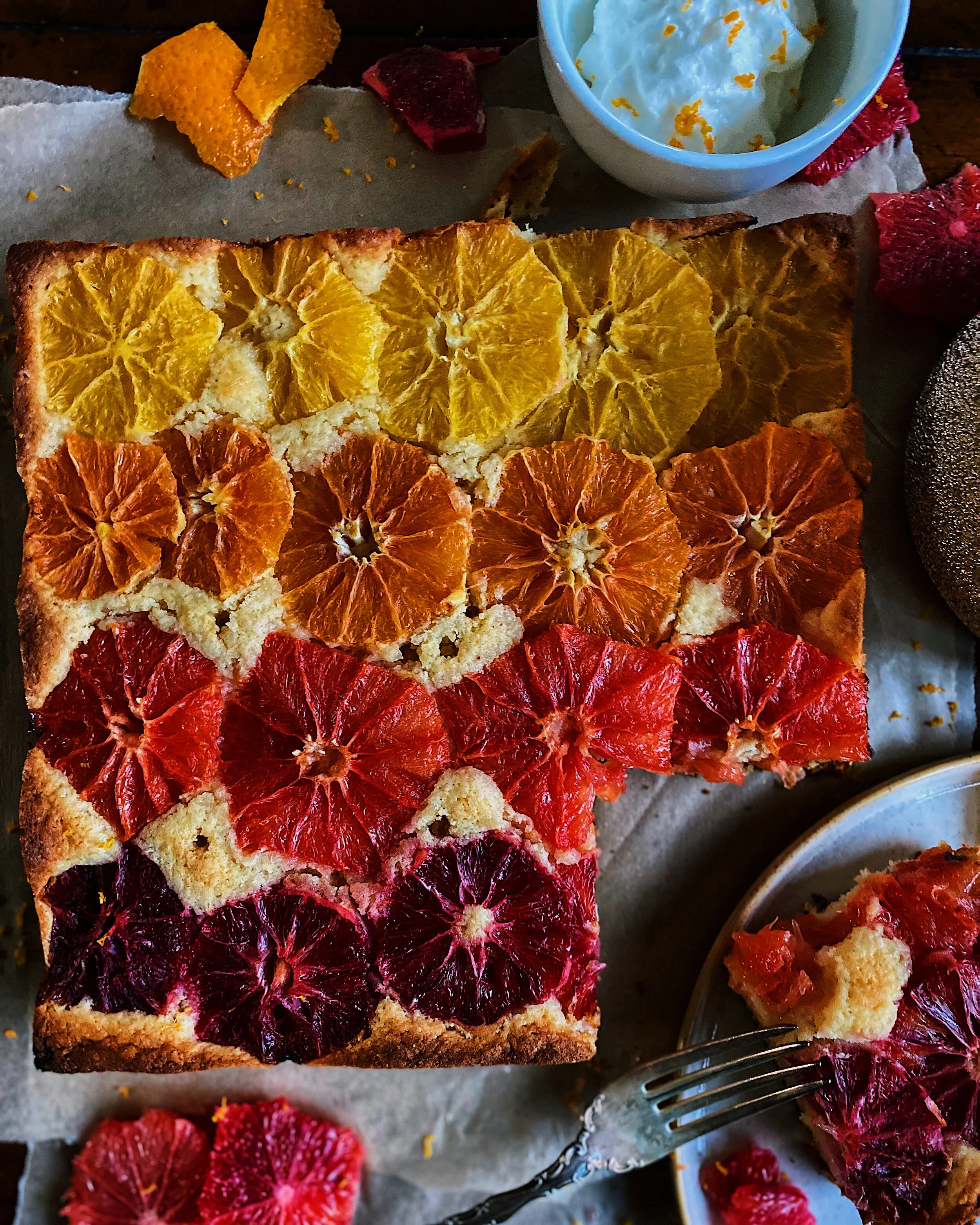 Citrus Upside Down Cake