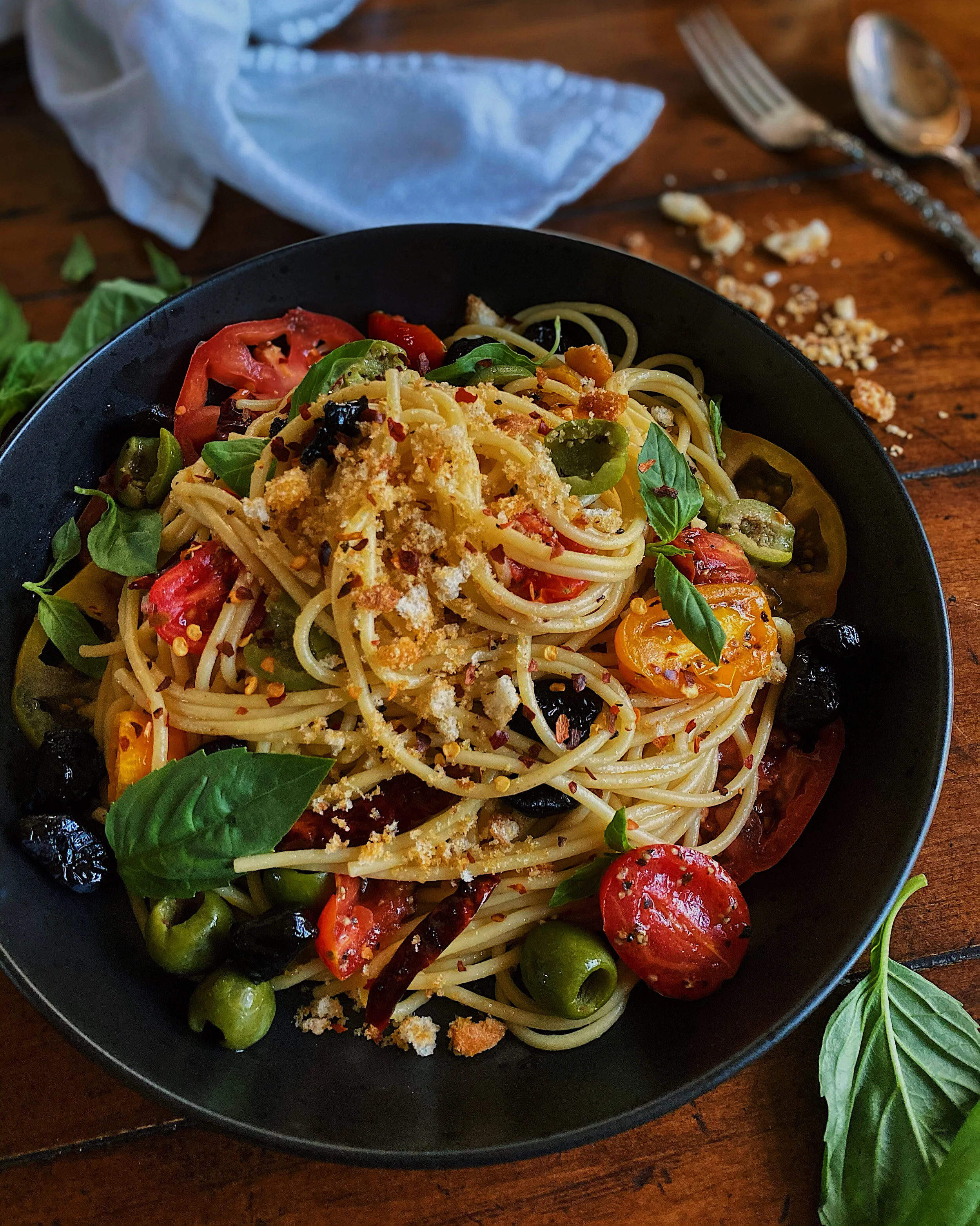 Green Olive Puttanesca