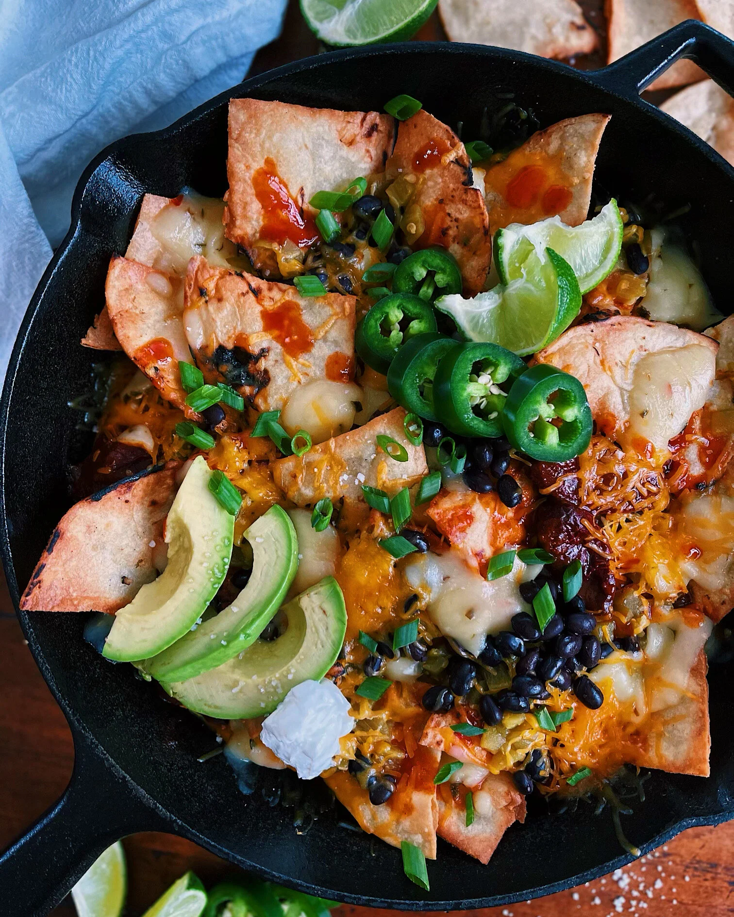 Skillet Nachos