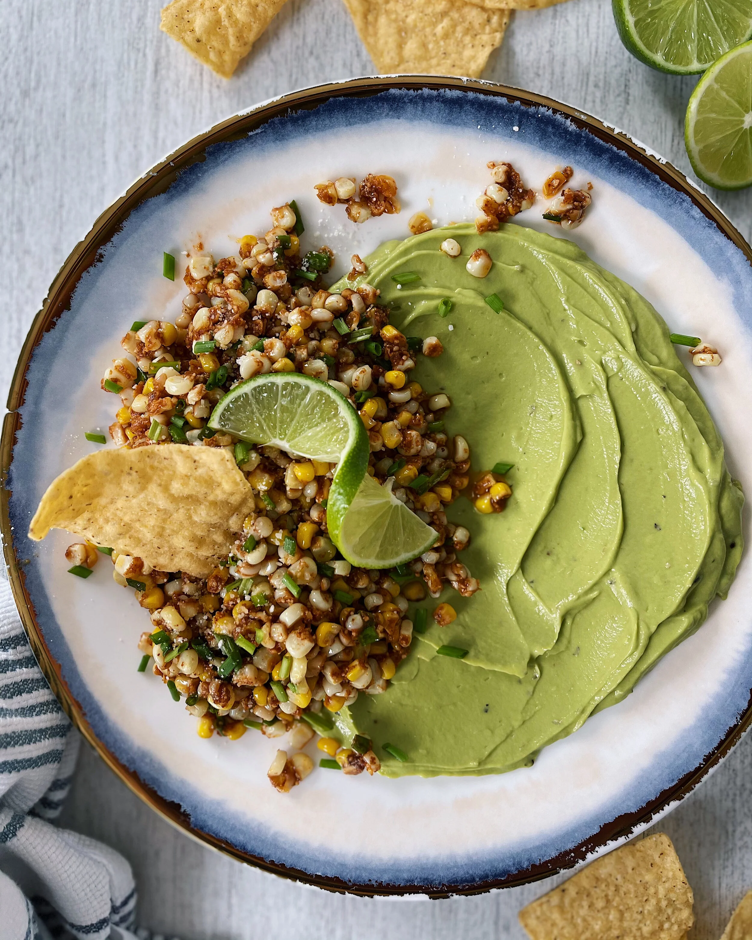 Chipotle Street Corn with Creamy Avocado