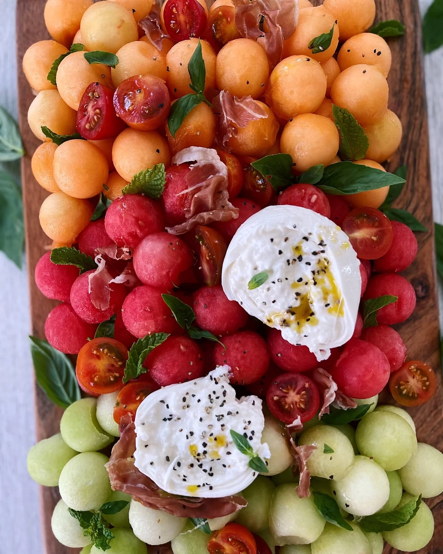 Caprese Melon Salad