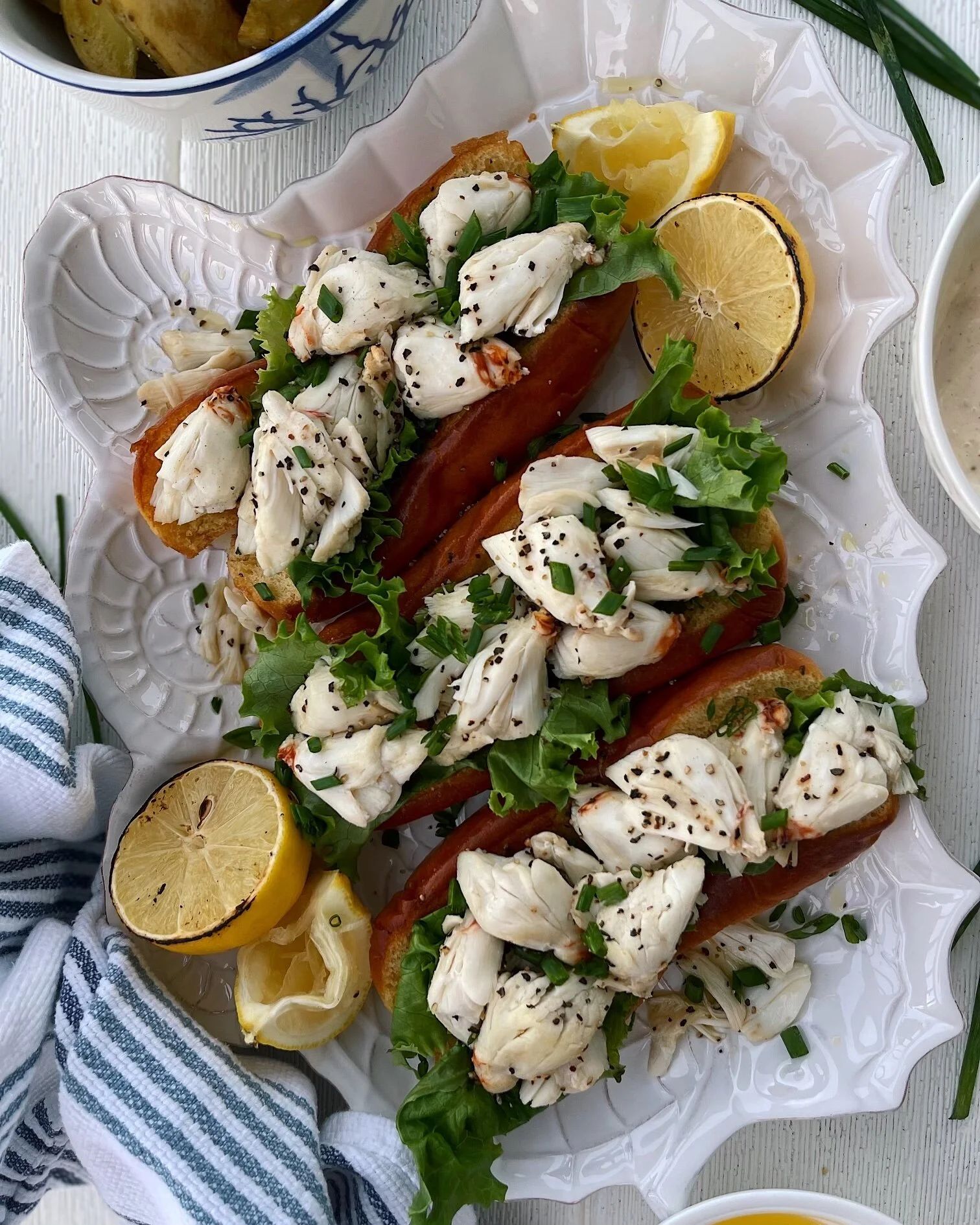 Buttery Colossal Lump Crab Rolls