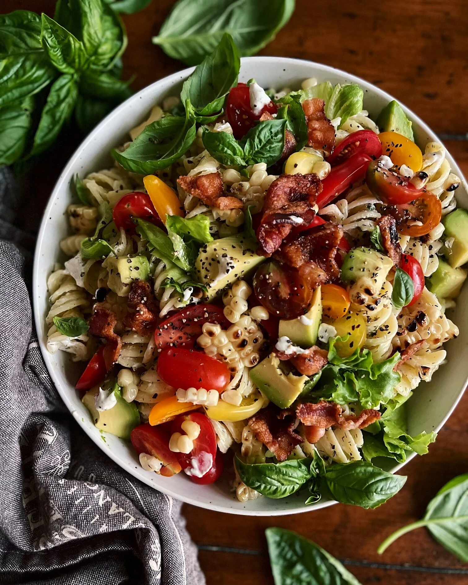 BLT Ranch Pasta Salad