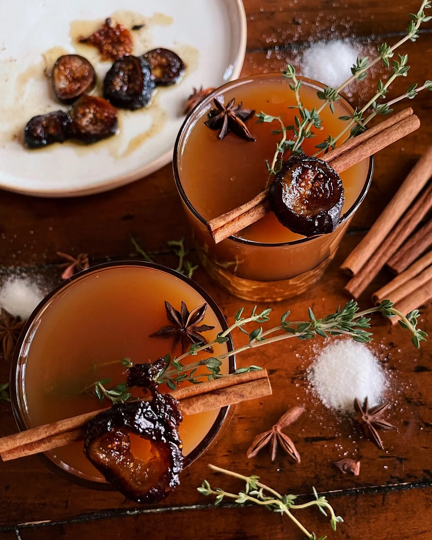 Caramelized Fig &amp; Apple Cider Rum