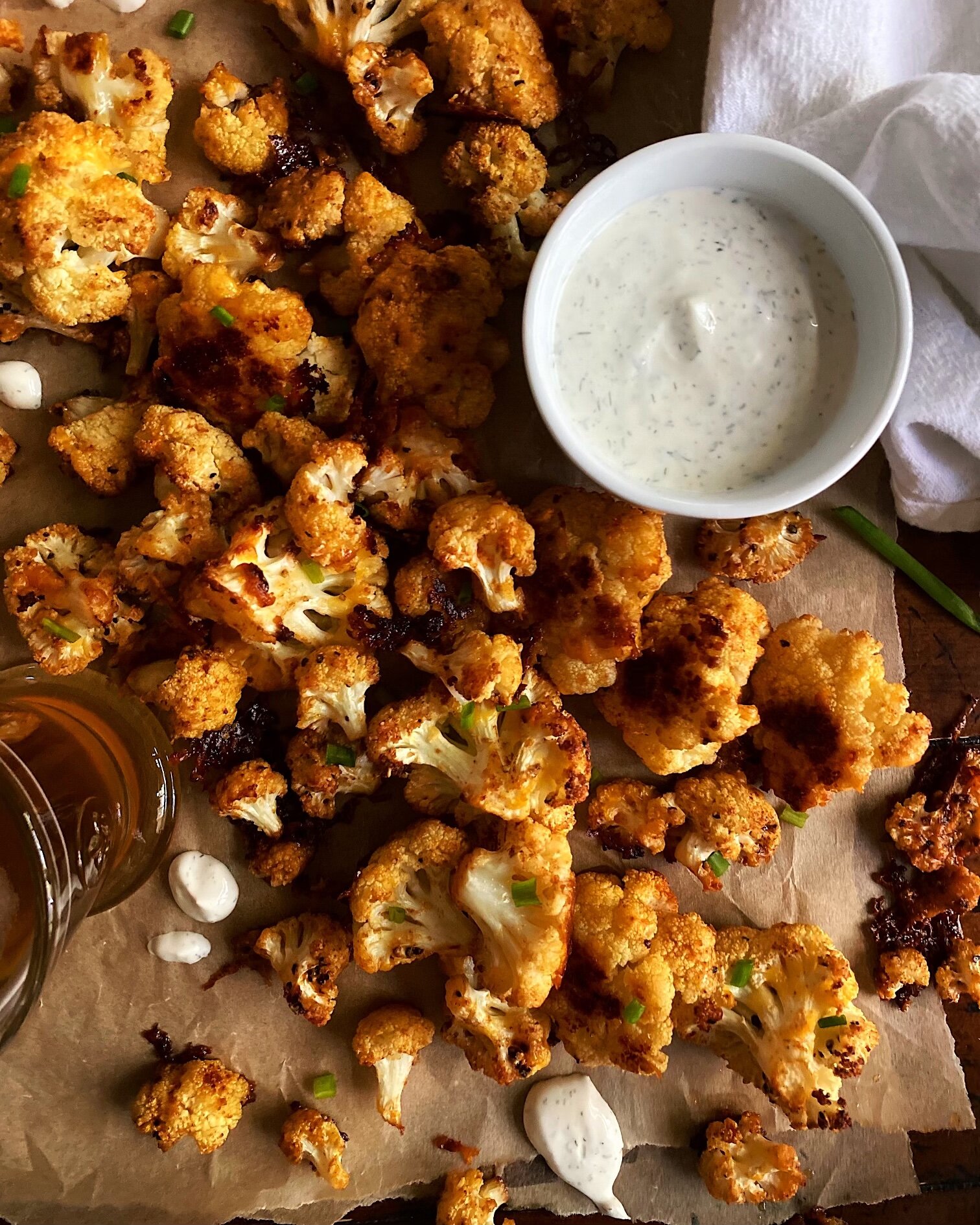 Buffalo Cauliflower Bites