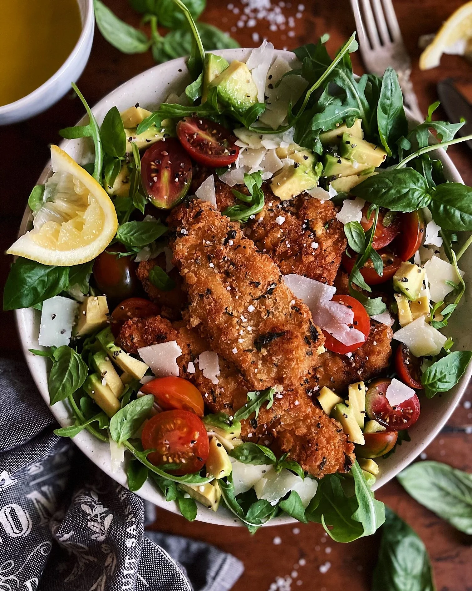 Chicken Milanese Salad