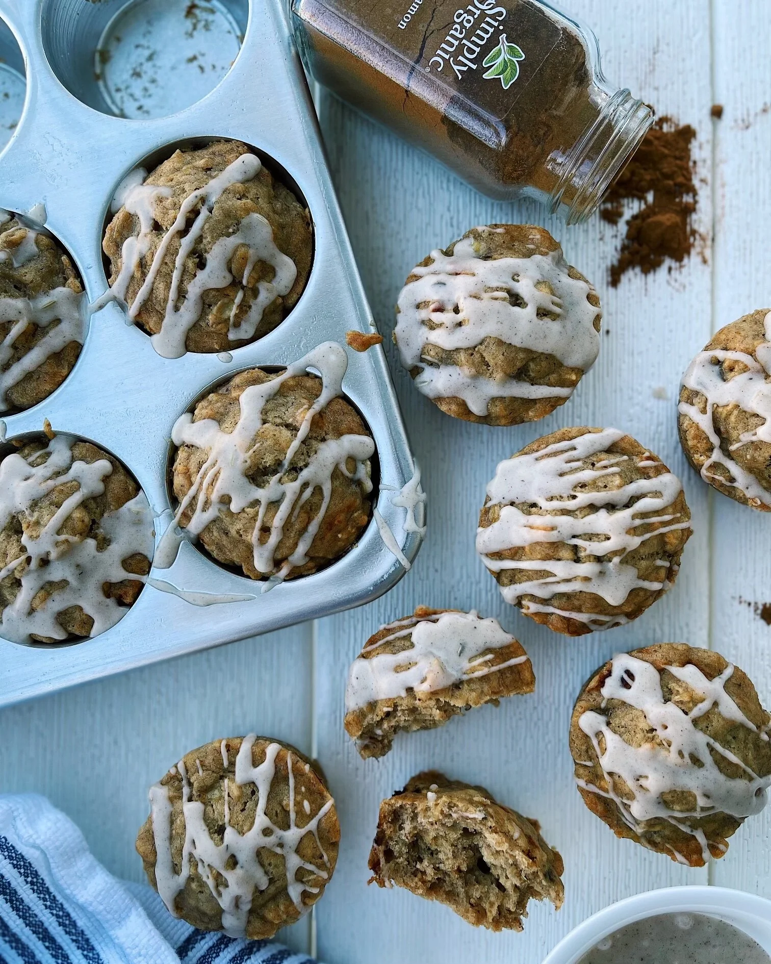 Chai Spiced Banana Breakfast Muffins