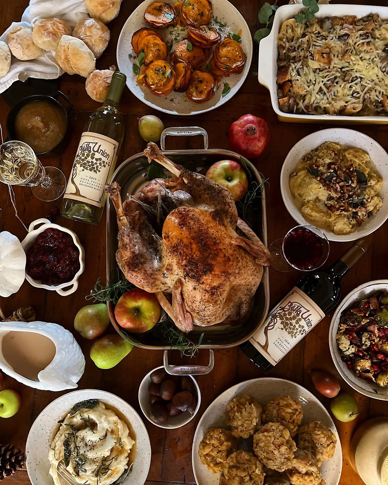 2021 thanksgiving menu