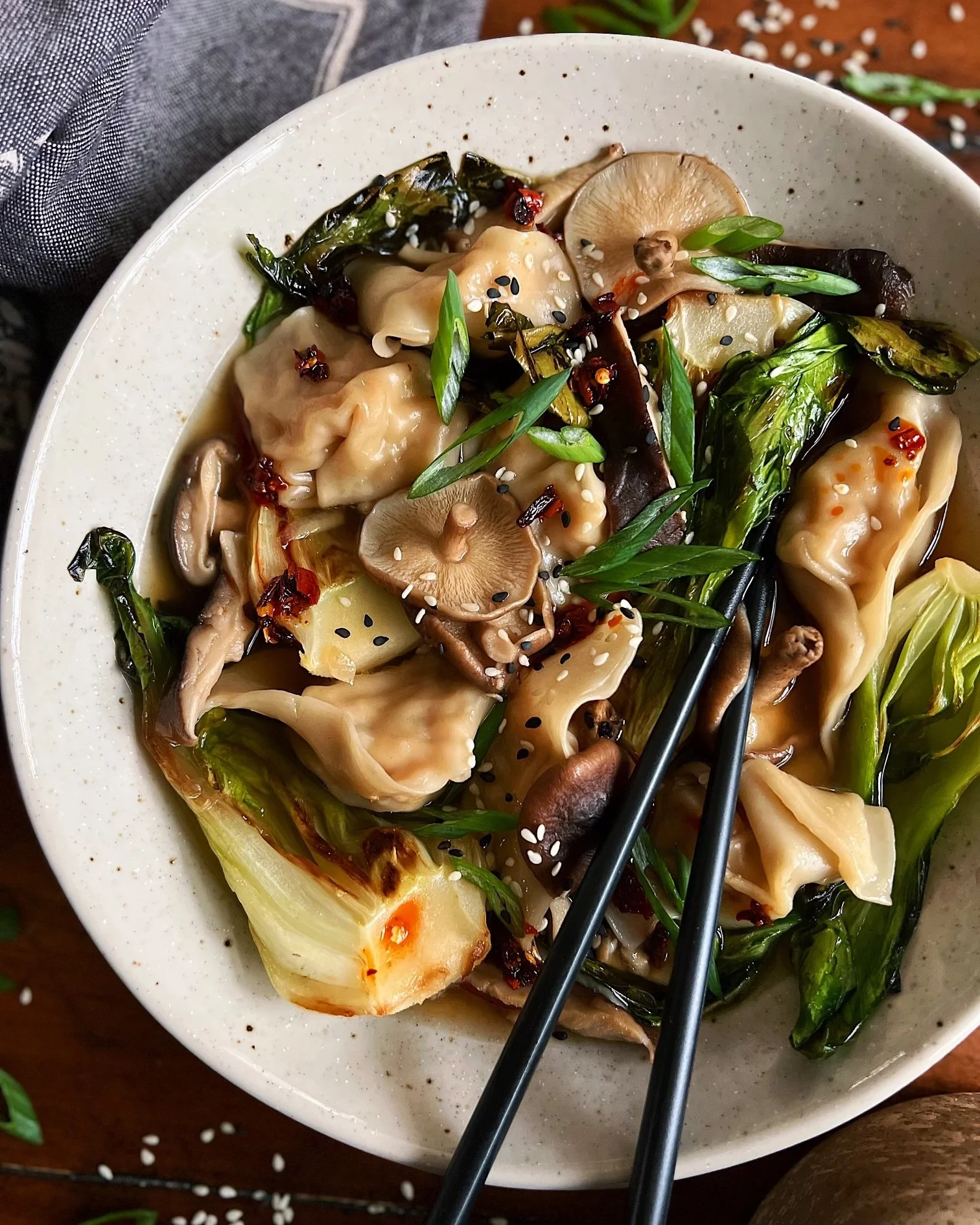 Shrimp Wonton Soup