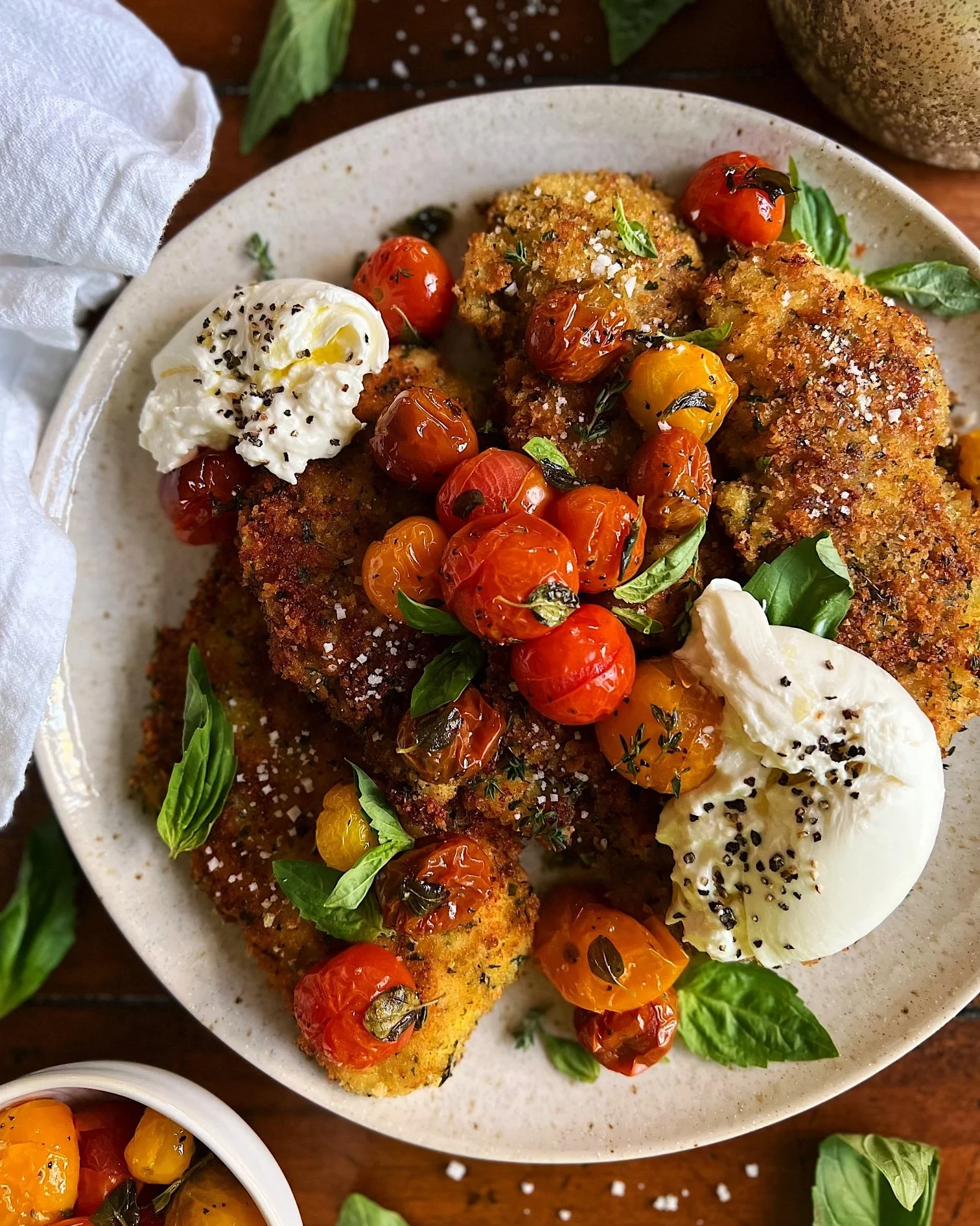 Panko Chicken Saltimbocca